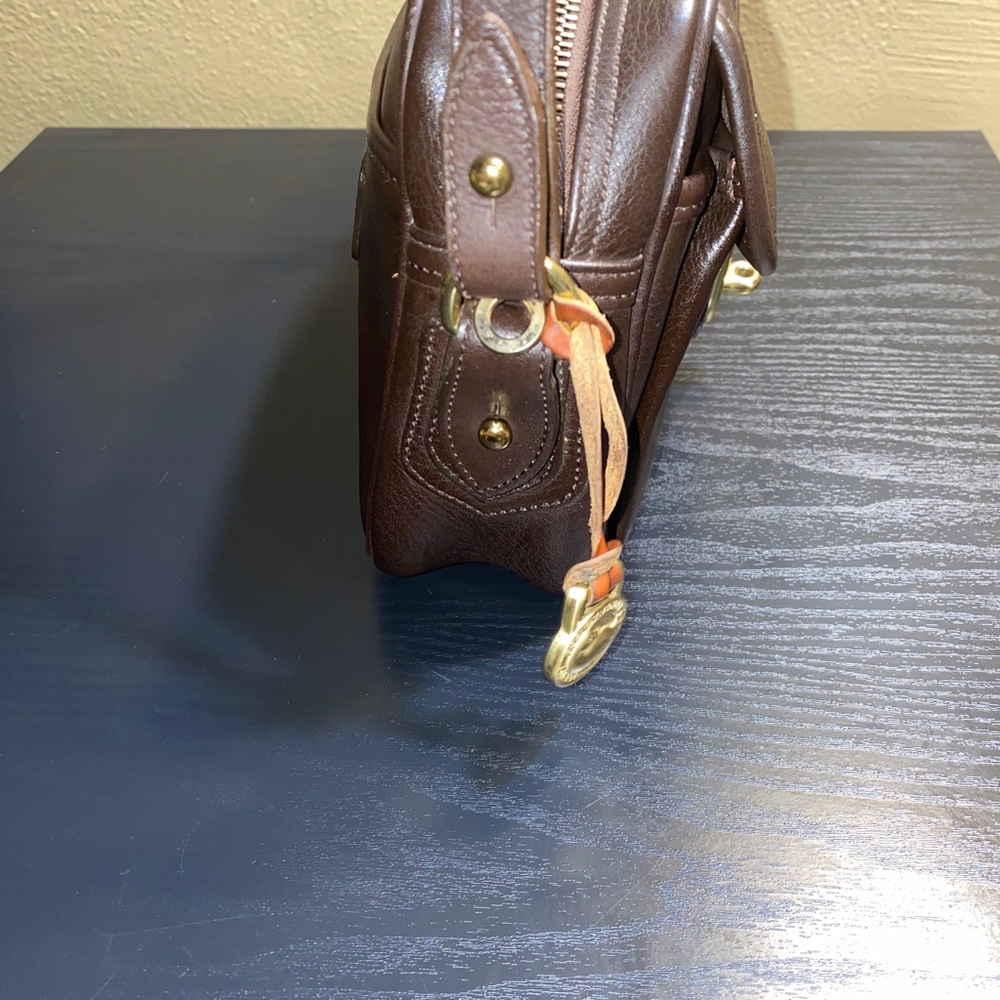 Vintage Dooney&Bourke brown leather crossbody bag - Picture 6 of 12